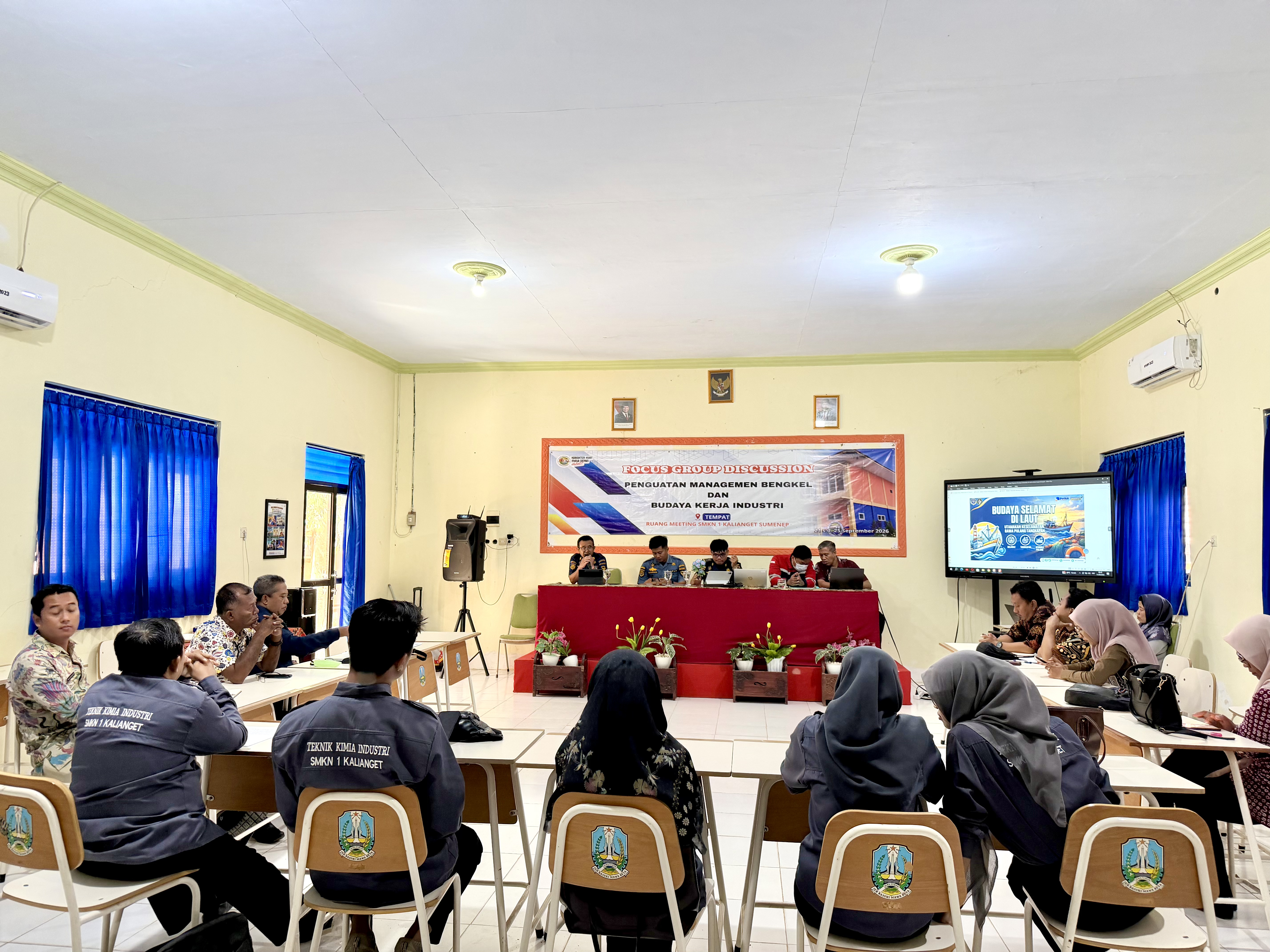 KSOP Kelas IV Kalianget Turut Berperan Aktif dalam Peningkatan Mutu Pendidikan Vokasi Maritim di SMKN 1 Kalianget