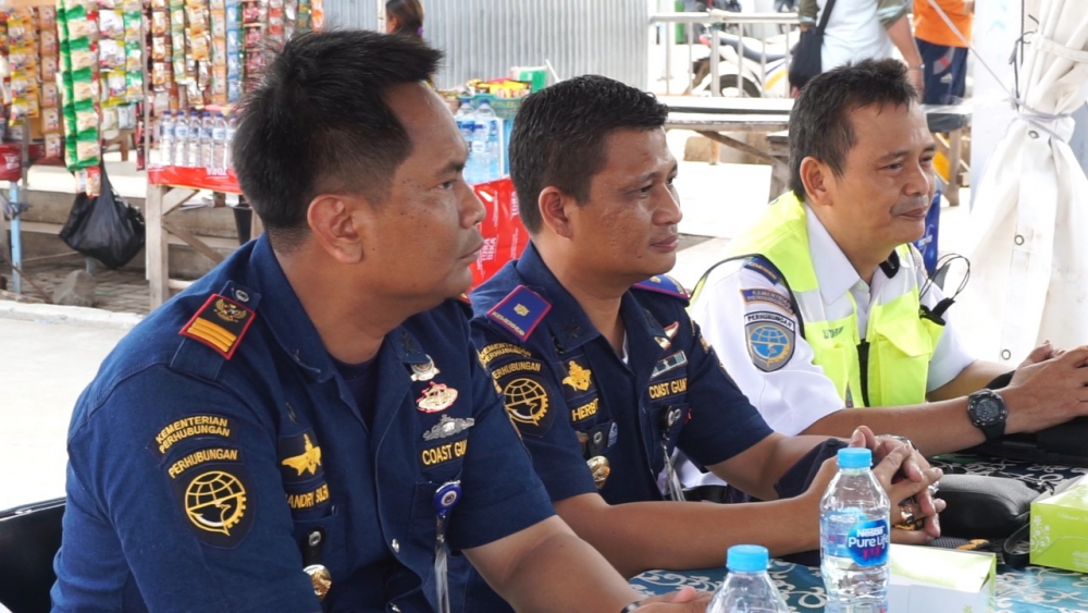 KEMENHUB GELAR UJI PETIK KELAIKLAUTAN KAPAL TERPADU DI PELABUHAN MUARA ANGKE