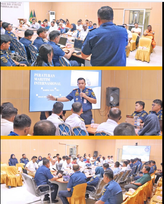 Bimbingan Teknis (Bimtek) Penguatan dan Optimalisasi Regulasi Operasional Kapal serta Persetujuan Kegiatan Kapal di Wilayah Pelabuhan Pangkalan Susu
