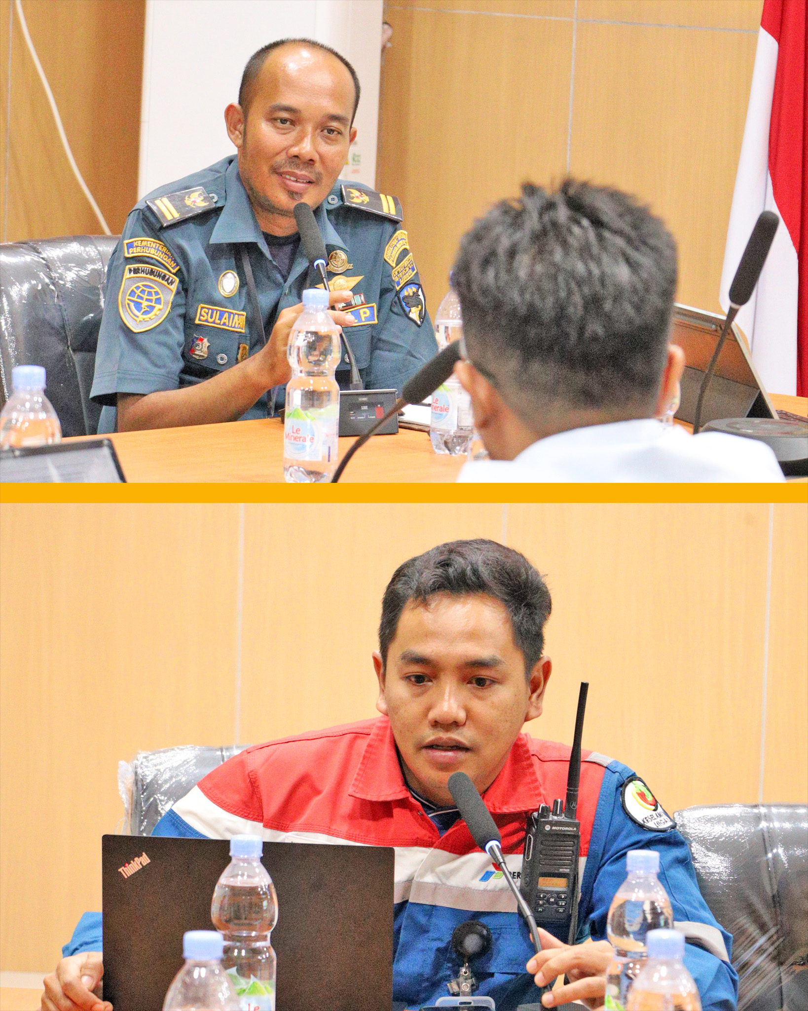 RAPAT TINDAK LANJUT LEGALITAS WILAYAH KEGIATAN SHIP TO SHIP (STS) CURAH KERING DAN CURAH CAIR