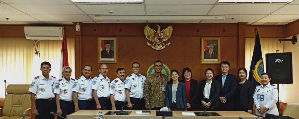 PERERAT HUBUNGAN INDONESIA - SINGAPURA DI BIDANG MARITIM, CEO MPA SINGAPORE KUNJUNGI KEMENTERIAN PERHUB