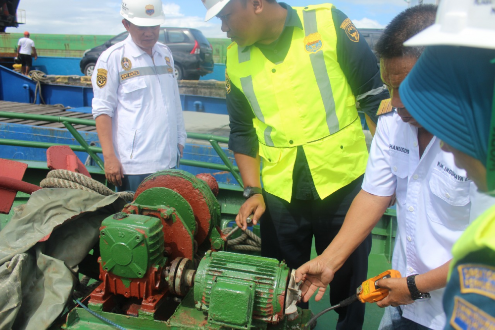 PERSIAPAN ANGKUTAN LAUT LEBARAN 2019, KEMENHUB UJI PETIK KELAIKLAUTAN KAPAL PENUMPANG DI TARAKAN
