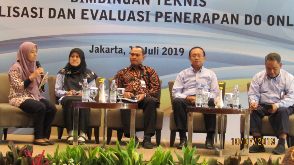 JELANG IMPLEMENTASI PENUH, KEMENHUB MENGGELAR BIMTEK SOSIALISASI DAN EVALUASI PENERAPAN DO ONLINE