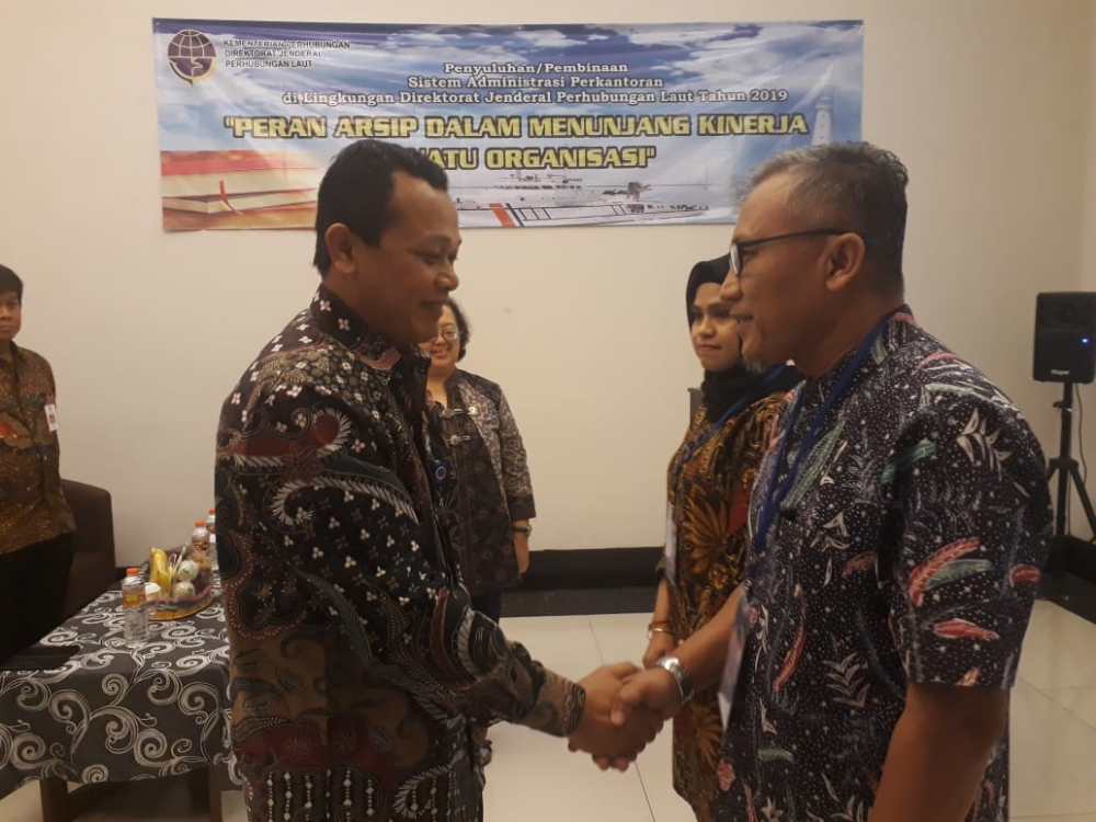 KEARSIPAN SEBAGAI SALAH SATU FAKTOR KEBERHASILAN ORGANISASI DI LINGKUNGAN DITJEN PERHUBUNGAN LAUT