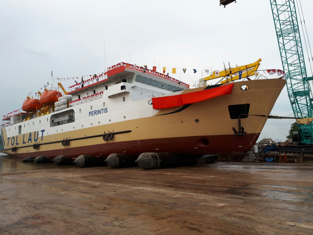 KEMENHUB LUNCURKAN KAPAL PERINTIS GT 2000 DI PALEMBANG 30/09/2017