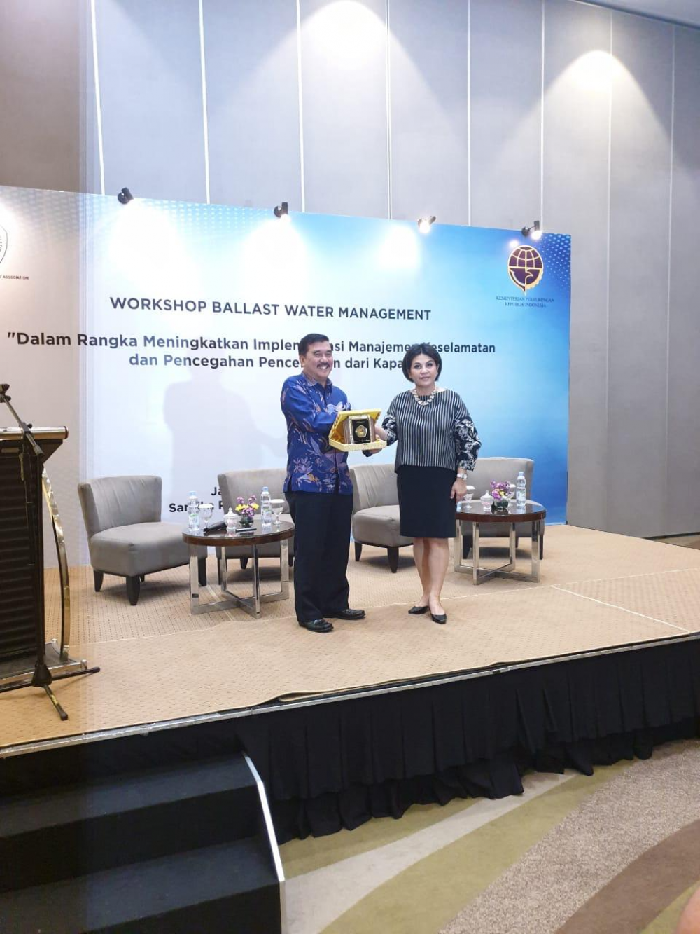 PEDULI LINGKUNGAN MARITIM, KEMENHUB SEGERA BERLAKUKAN KONVENSI MANAJAMEN AIR BALAST DI INDONESIA