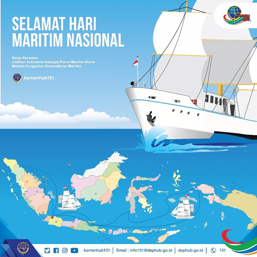 INDONESIA RAYAKAN HARI MARITIM NASIONAL TAHUN 2017 23/09/2017