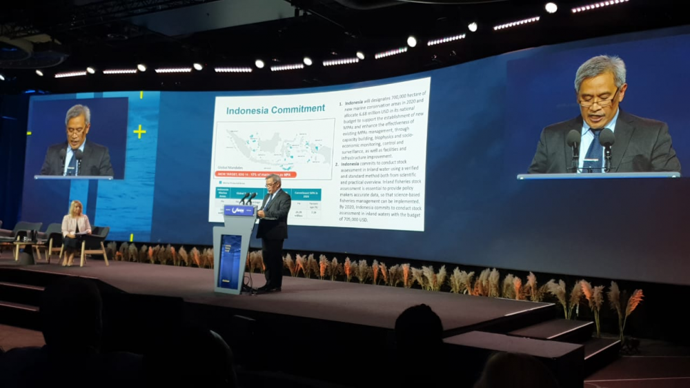 KONTRIBUSI INDONESIA PADA ACARA INTERNASIONAL OUR OCEAN CONFERENCE 2019 DI NORWEGIA