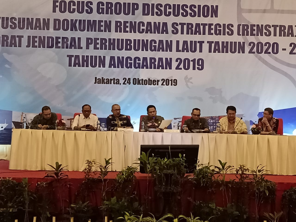 RENSTRA PERHUBUNGAN LAUT TAHUN 2020-2024 FOKUS PADA SDM DAN INFRASTRUKTUR SERTA PENYEDERHANAAN REGULASI