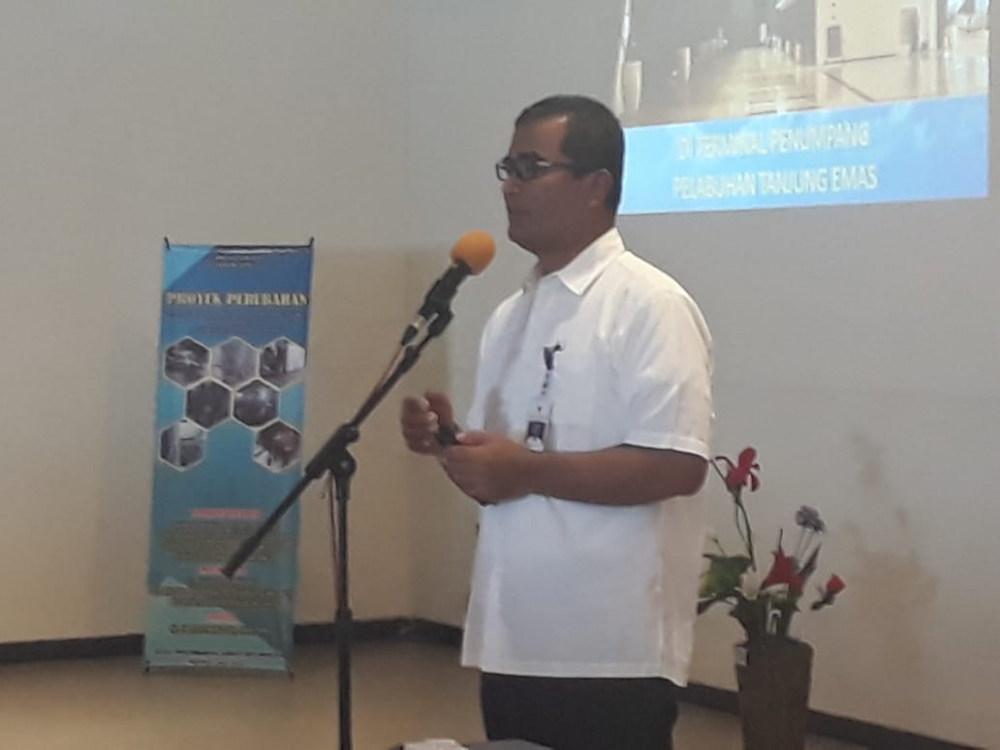DIRJEN HUBLA, SAYA GEMBIRA PELABUHAN TANJUNG EMAS MAMPU TERAPKAN LAYANAN SEPERTI LAYANAN BANDARA