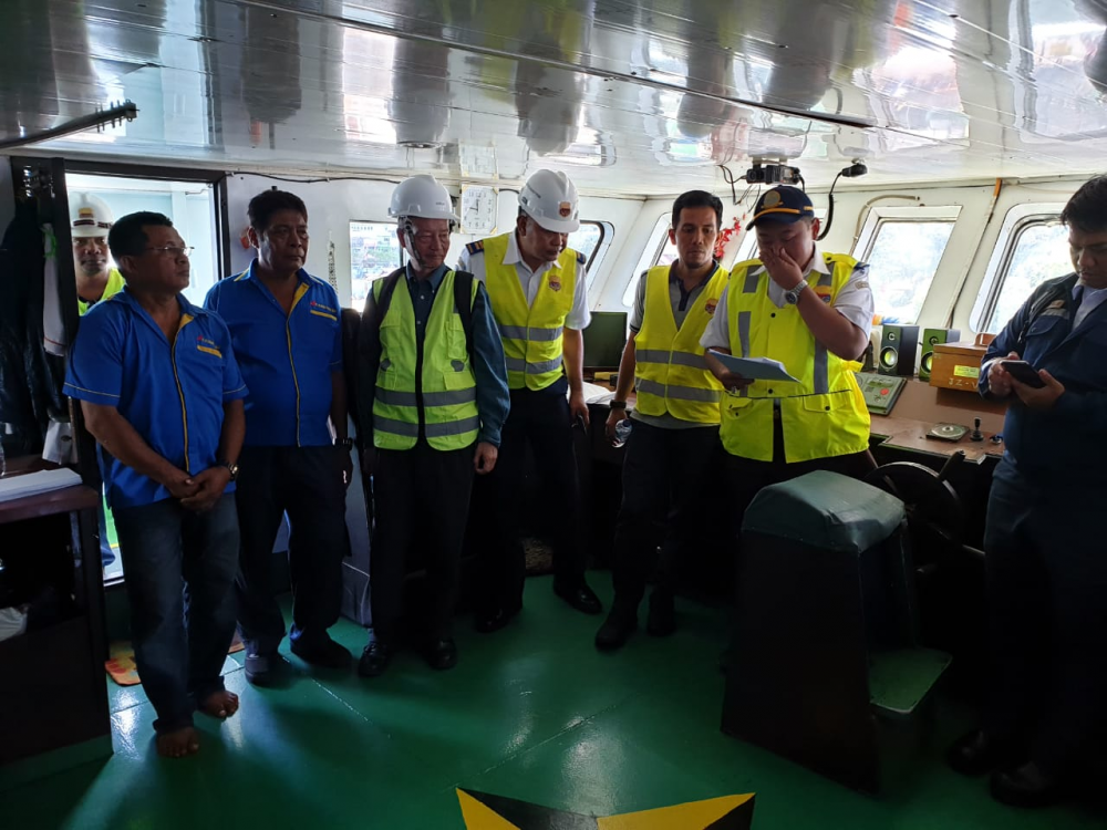 JELANG ANGKUTAN LAUT NATAL 2018 DAN TAHUN BARU 2019, KEMENHUB UJI PETIK KELAIKLAUTAN KAPAL PENUMPANG DI