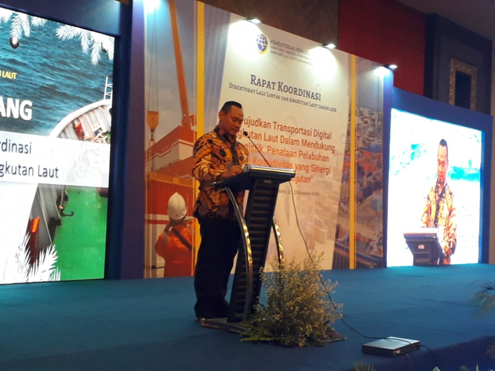 SINERGI PELAKSANAAN OPERASIONAL ANGKUTAN LAUT, KEMENHUB GELAR RAKOR BIDANG LALU LINTAS DAN ANGKUTAN LAUT