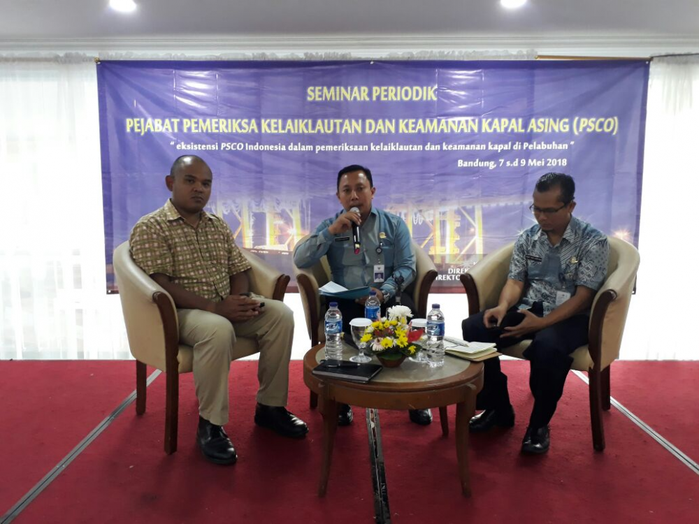 TINGKATKAN PROFESIONALITAS DAN EKSISTENSI KEMENHUB SELENGGARAKAN SEMINAR PERIODIK PSCO