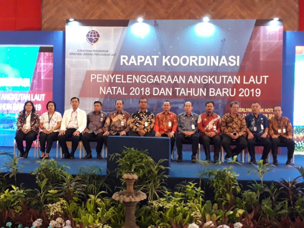 MANTAPKAN KOORDINASI PENYELENGGARAAN ANGKUTAN NATARU, KEMENHUB SELENGGARAKAN RAKOR ANGKUTAN NATAL 2018