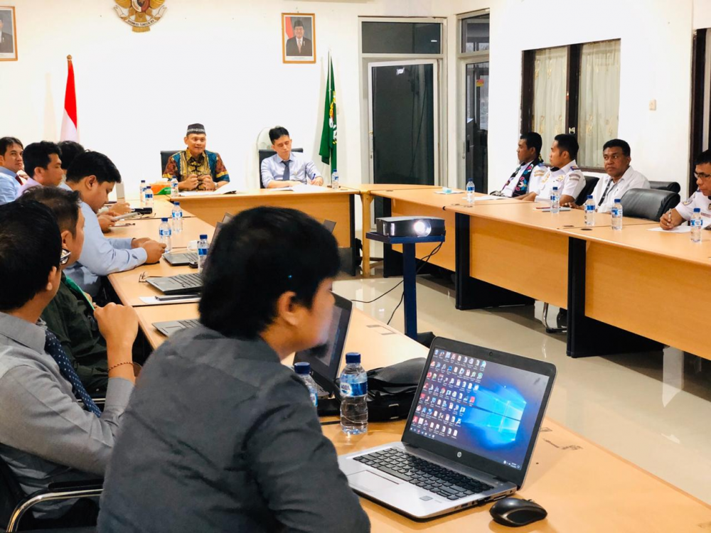 KEMENHUB DAN BPK GELAR ENTRY MEETING LAYANAN ANGKUTAN PELAYARAN PERINTIS DI KUPANG