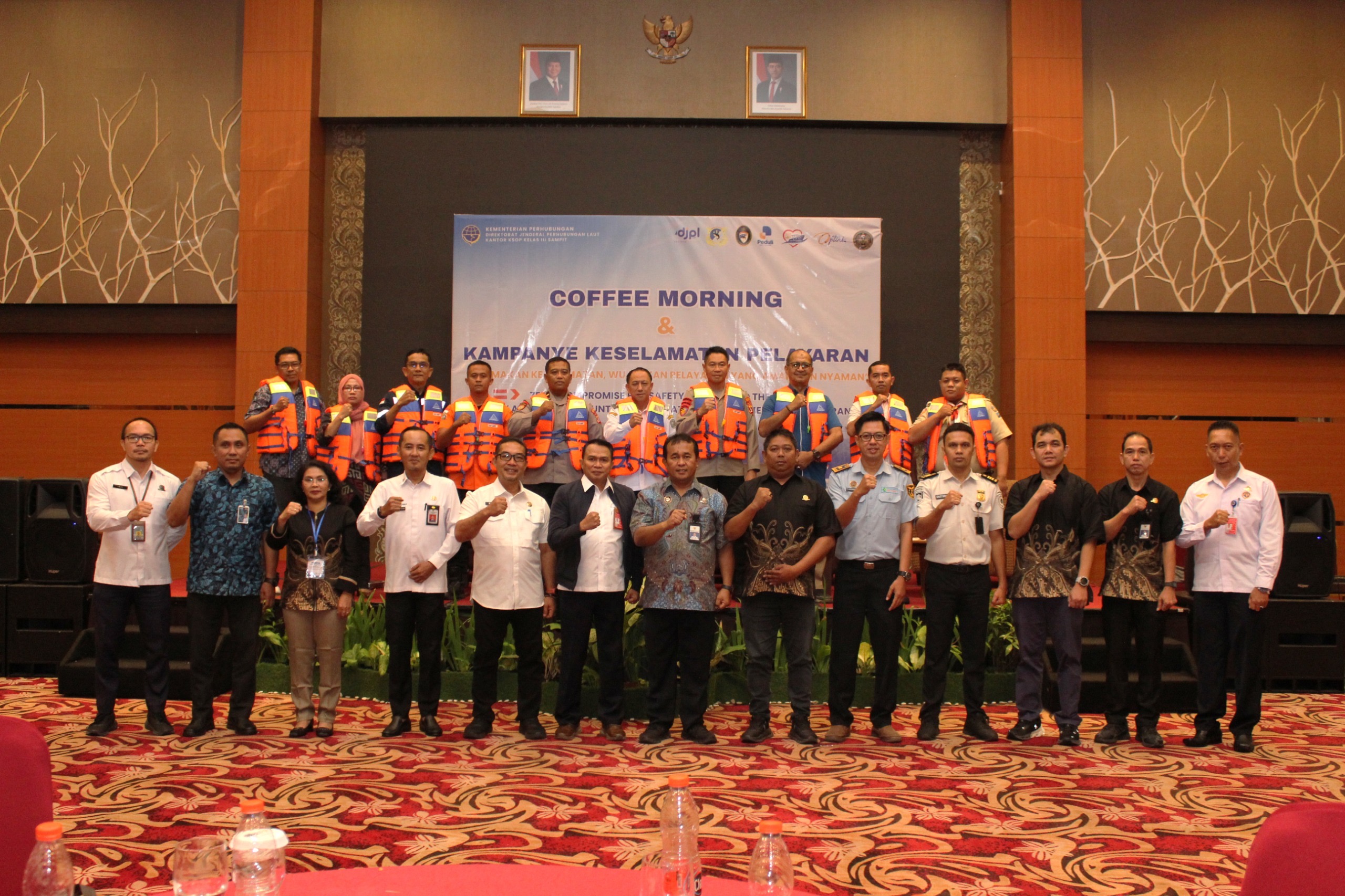 Usung Zero Compromise for Safety, Don’t Bend the Rules!, KSOP Sampit sosialisasikan Keselamatan Pelayaran