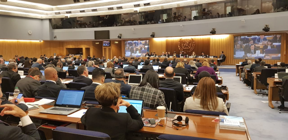 INDONESIA SAMPAIKAN DOKUMEN SUBMISI TERKAIT REFORMASI DEWAN IMO PADA SIDANG DEWAN IMO KE-121 DI LONDON