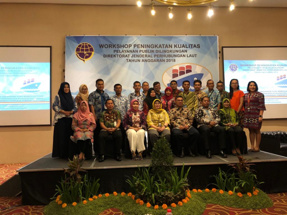 REFORMASI BIROKRASI KEMENHUB, DITJEN HUBLA GELAR WORKSHOP PENINGKATAN KUALITAS PELAYANAN PUBLIK