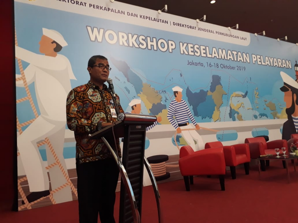 BUKA WORKSHOP KESELAMATAN PELAYARAN, DIRJEN HUBLA JAGA INTEGRITAS SAAT PERIKSA KELAIKLAUTAN KAPAL