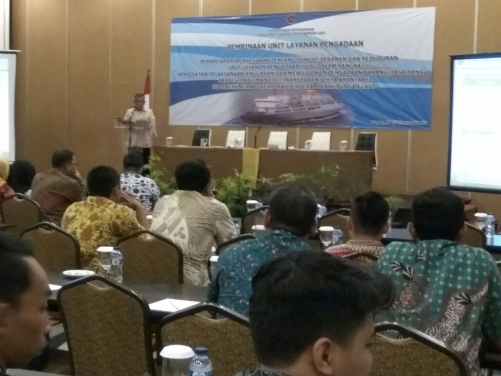 DITJEN HUBLA DUKUNG ULP YANG TRANSPARAN DAN AKUNTABEL 18/01/2017