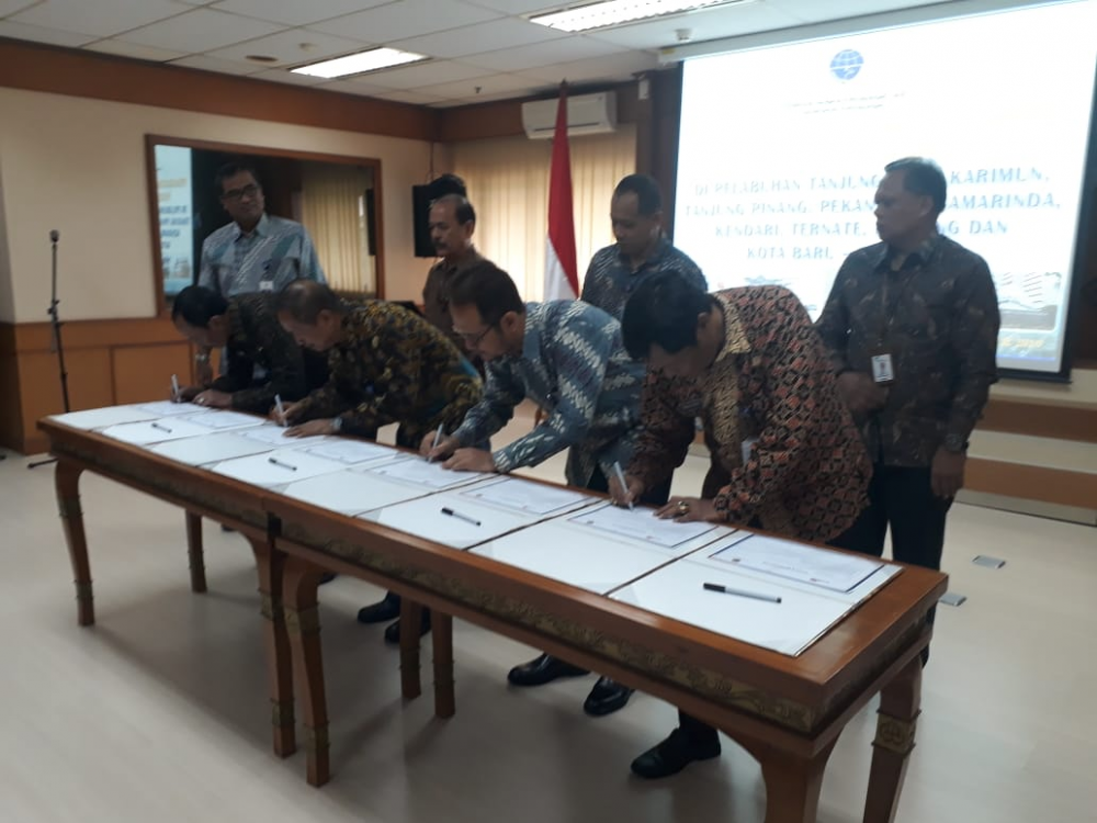 MENUJU PELAYANAN KEPELABUHANAN YANG LEBIH BAIK, DELAPAN PELABUHAN KOMIT PEMANFAATAN SISTEM INAPORTNET