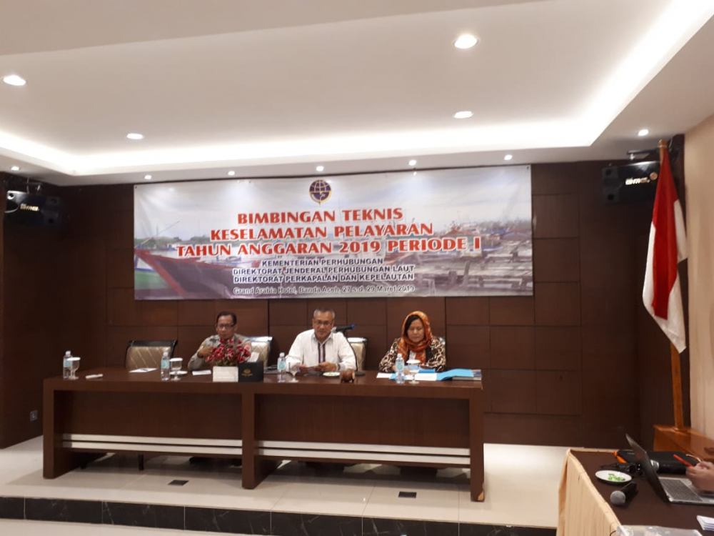 BANDA ACEH JADI TUAN RUMAH BIMTEK KESELAMATAN PELAYARAN TAHUN 2019 27/0