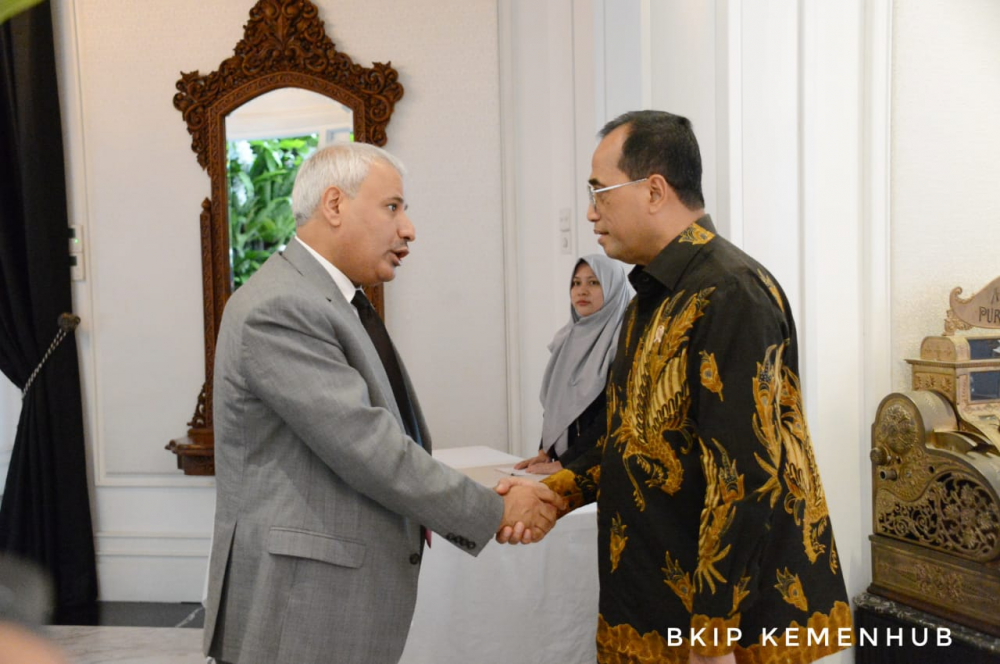 MENHUB BERTEMU PARA DUBES GALANG DUKUNGAN PENCALONAN INDONESIA SEBAGAI DEWAN IMO 2020-2021