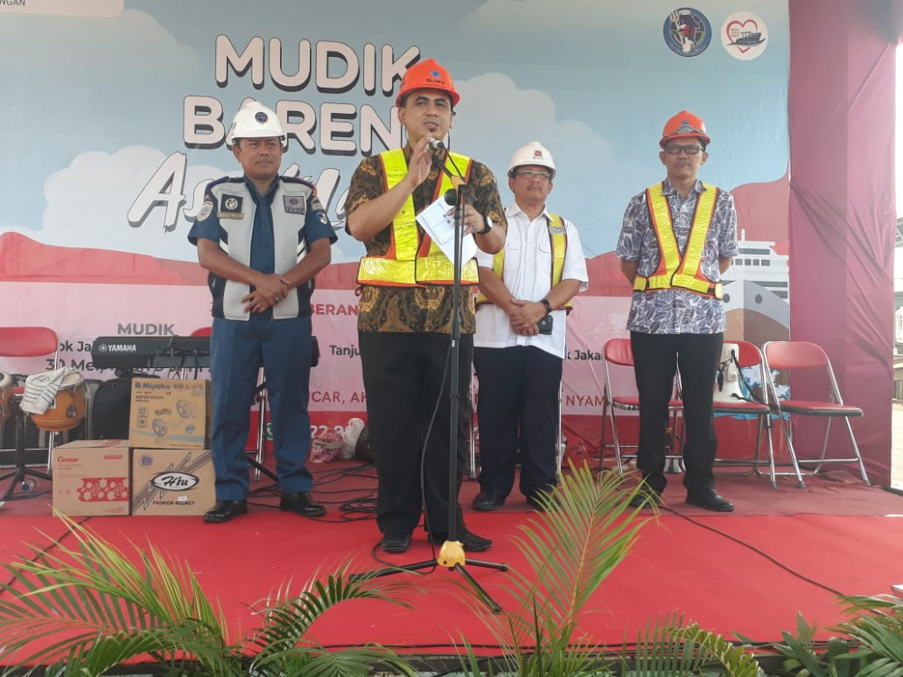 VOYAGE TERAKHIR, RIBUAN PEMUDIK SEPEDA MOTOR KEMBALI KE JAKARTA DENGAN KAPAL KM. DOBONSOLO