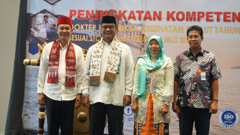 DIRJEN HUBLA,D PEMERIKSA KESEHATAN PELAUT HARUS MAMPU BERSAING SECARA INTERNASIONAL