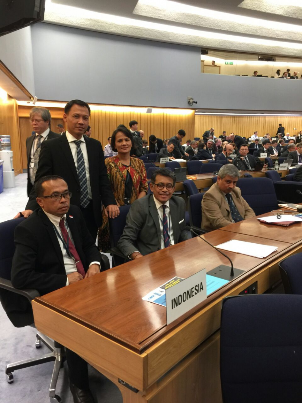 HADIRI SIDANG MEPC KE-72, INDONESIA BAHAS SERIUS ISU GHG, LIMIT SULFUR DALAM BAHAN BAKAR DAN PSSA DI SEL