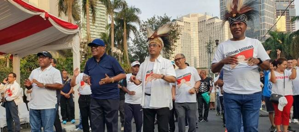 Menhub Hadiri Aksi Solidaritas dan Penggalangan Dana Peduli Wamena 13/1