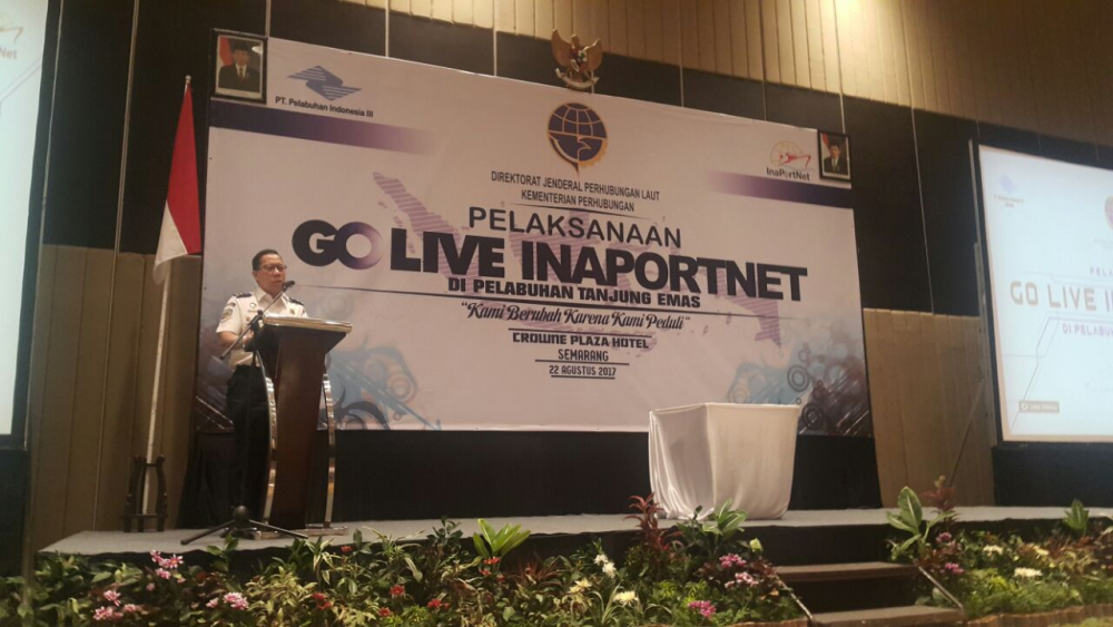 INAPORTNET PELABUHAN TANJUNG EMAS RESMI DILUNCURKAN 22/08/2017