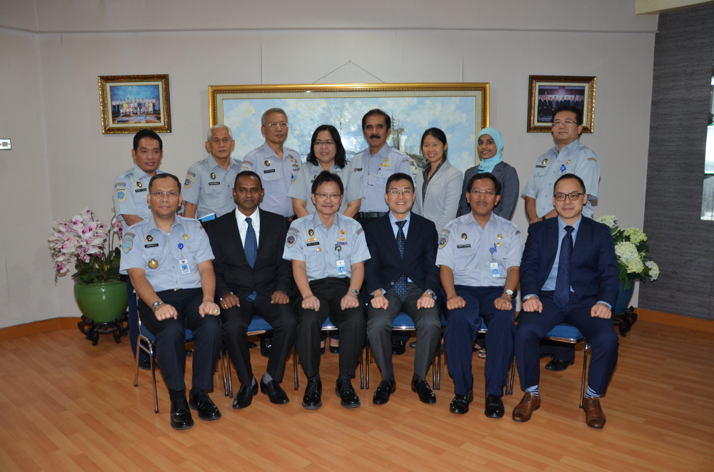 Dirjen Hubla Terima Kunjungan Maritime and Port Authority (MPA) Singapore