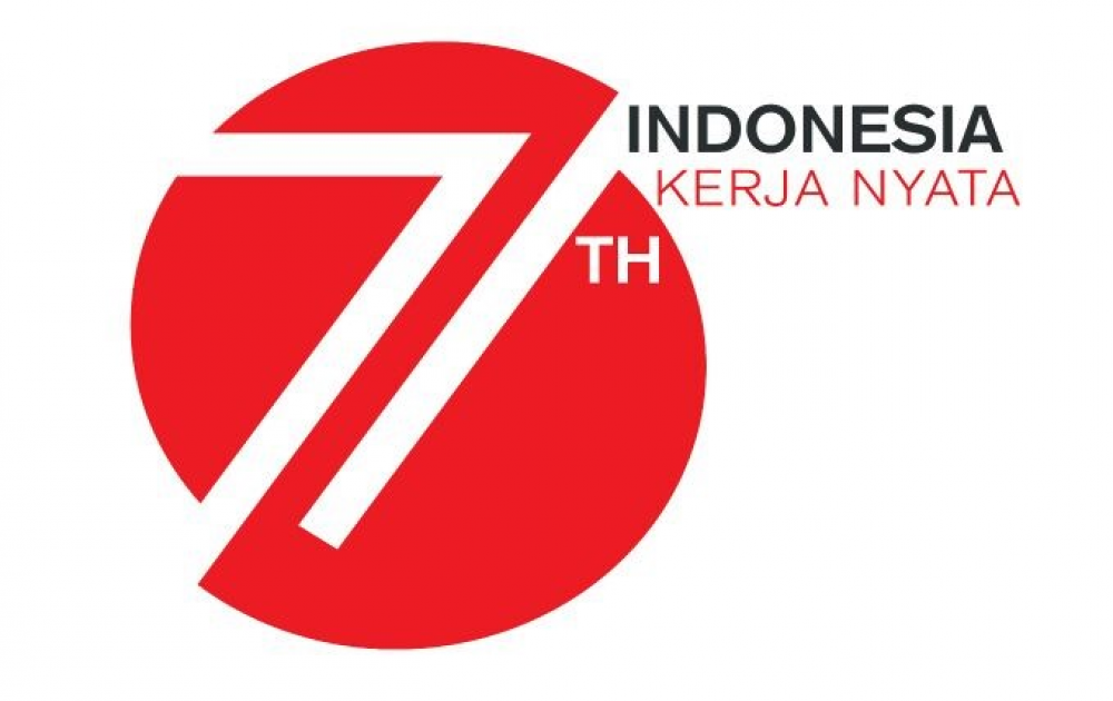 LOGO PERINGATAN HARI ULANG TAHUN KE-71 KEMERDEKAAN RI TAHUN 2016 01/08/