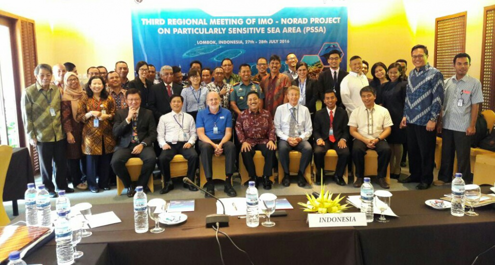 DITJEN HUBLA DAN IMO- NORAD SELENGGARAKAN THE 3rd REGIONAL MEETING DI LOMBOK