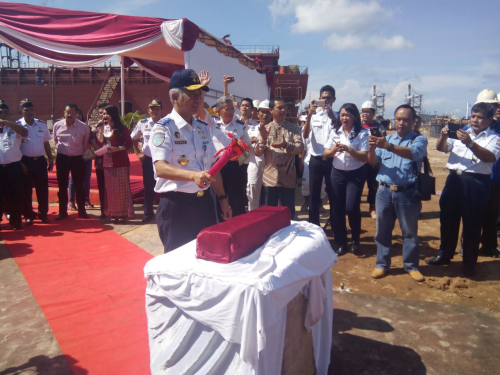DIRJEN HUBLA RESMIKAN PELUNCURAN 2 KAPAL KENAVIGASIAN 16/07/2016