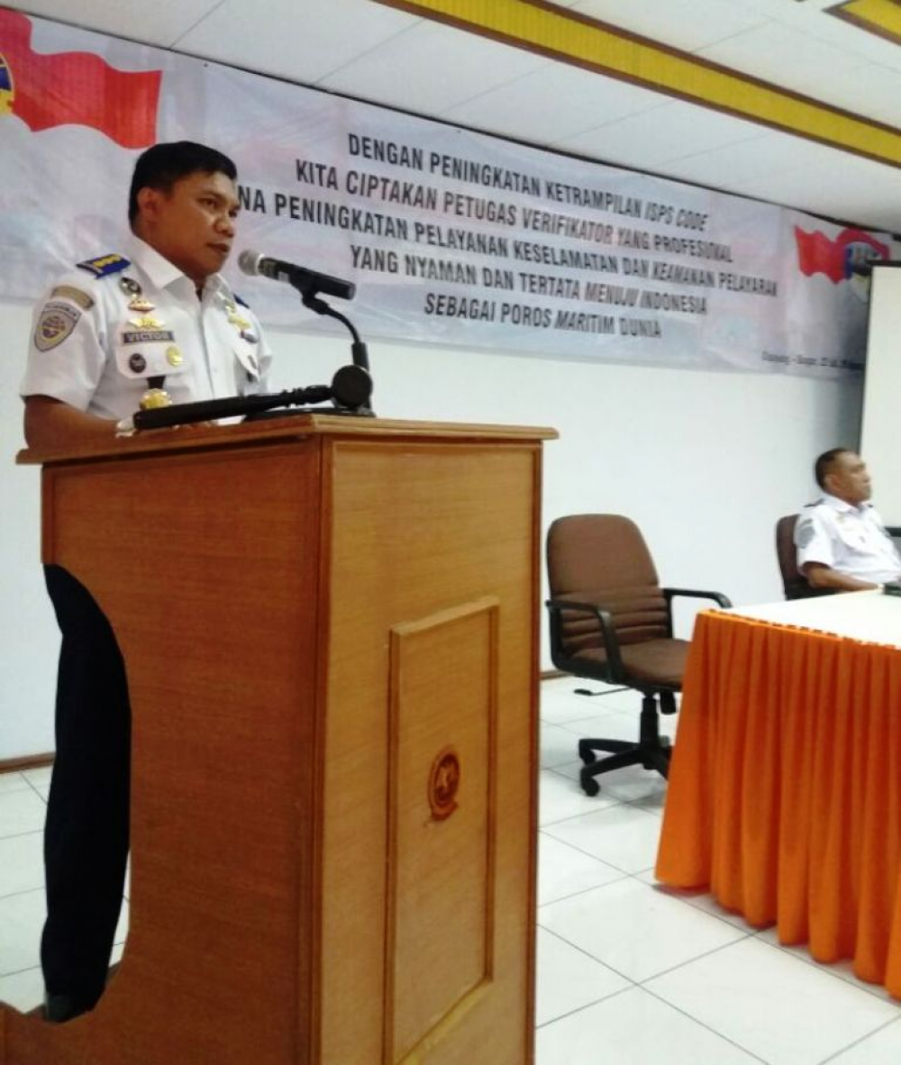 Ditjen Hubla Tingkatkan Ketrampilan Petugas ISPS Code 28/08/2016