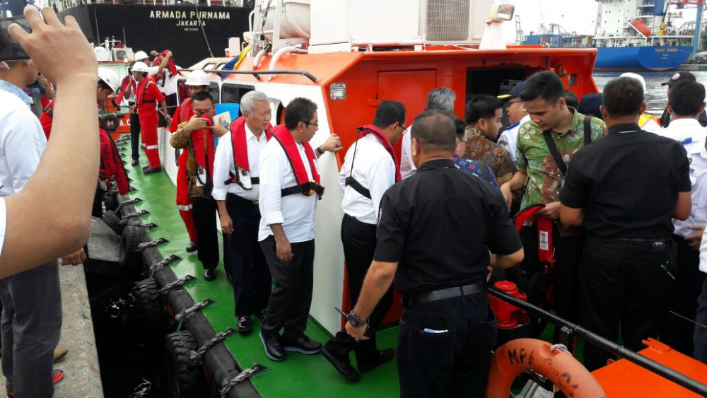 Optimalisasi Tol Laut Dukung Perwujudan Poros Maritim Dunia 28/08/2016