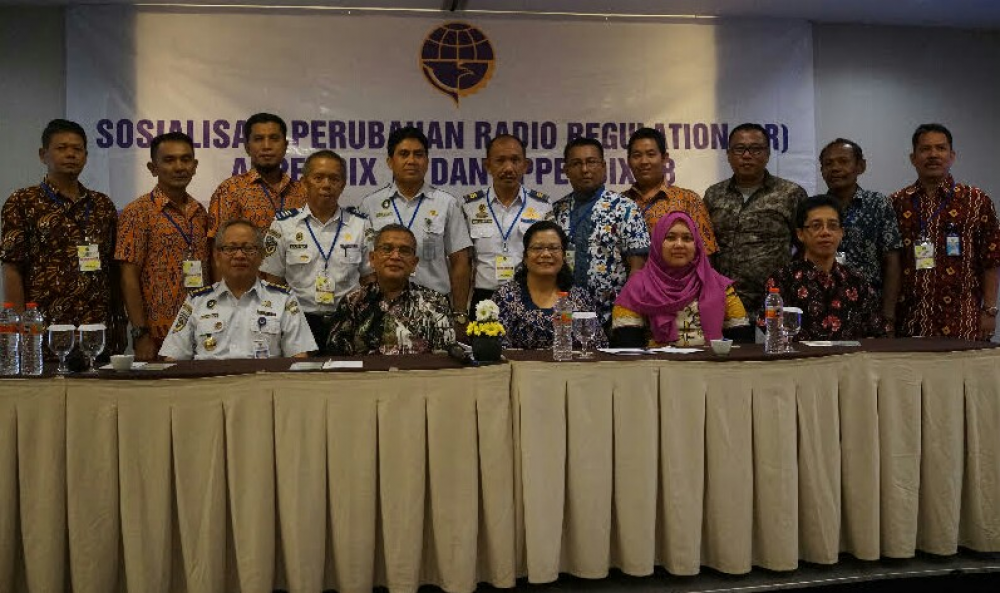 SOSIALISASI PERUBAHAN ATURAN FREKUENSI RADIO BIDANG PELAYARAN KEMBALI DIGELAR DI MAKASSAR
