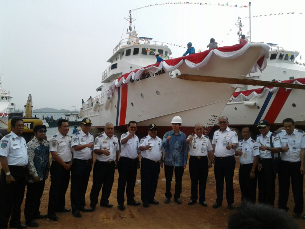3 UNIT KAPAL NAVIGASI PRODUKSI BATAM SIAP DILUNCURKAN 27/10/2016