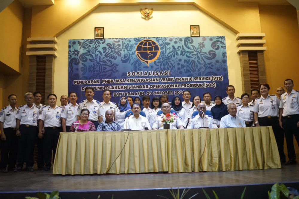 MULAI 1 NOVEMBER 2016 DIBERLAKUKAN PENARIKAN PNBP JASA KENAVIGASIAN VTS BANJARMASIN