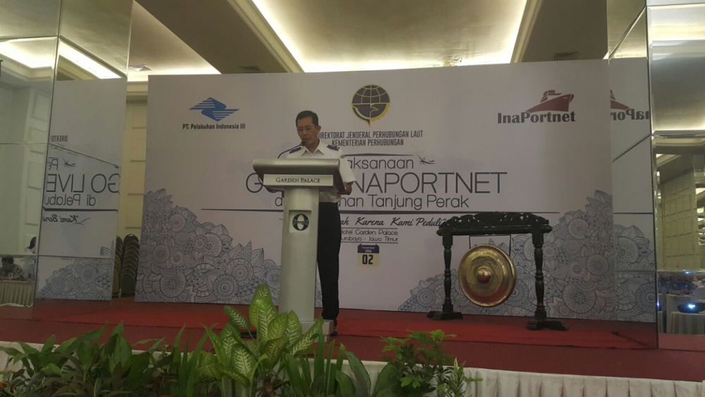 DITJEN HUBLA LAKSANAKAN GO LIVE APLIKASI INAPORTNET DI PELABUHAN TANJUNG PERAK