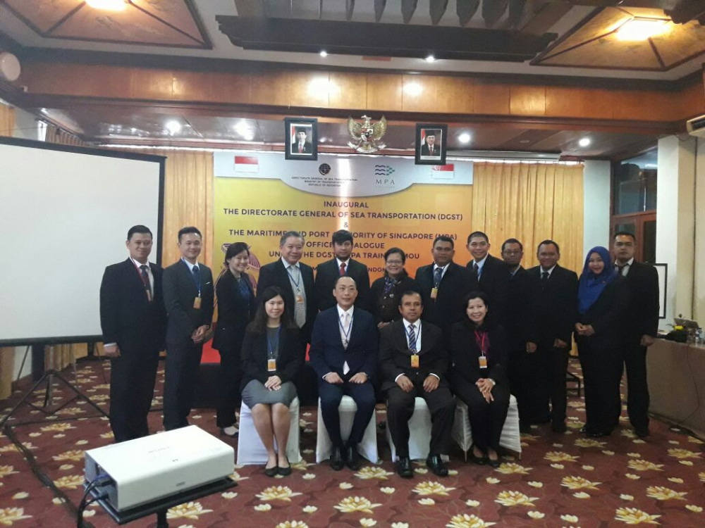 Perkuat Hubungan Bilateral, Ditjen Hubla dan MPA Singapore adakan Pertemuan di Bidang Maritim