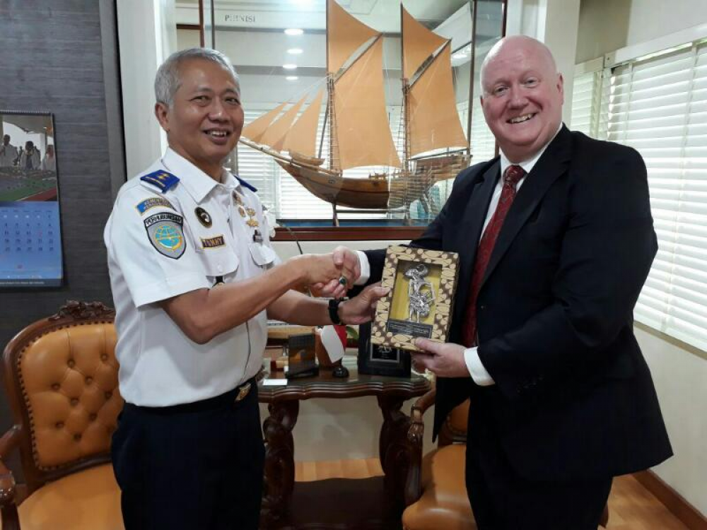 CEO Australian Maritime Safety Authority (AMSA) Temui Direktur Jenderal Perhubungan Laut Bahas Kerjasama