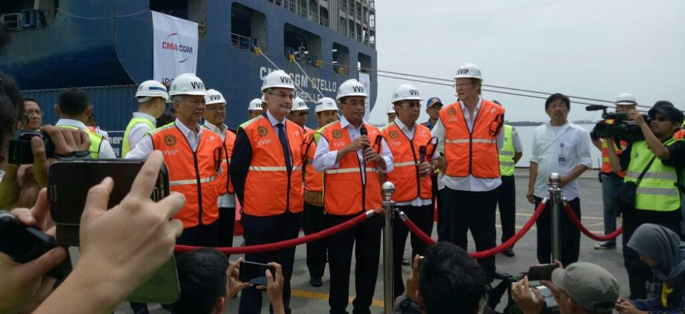 HADIRNYA LAYANAN KAPAL BESAR LANGSUNG KE AMERIKA SERIKAT AKAN TINGKATKAN EFISIENSI LOGISTIK