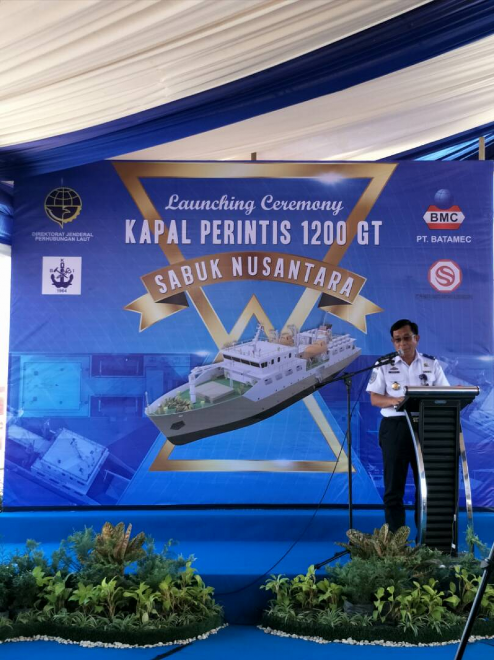 KEMENHUB LUNCURKAN KAPAL PERINTIS KM SABUK NUSANTARA 108 DAN 109 09/05/