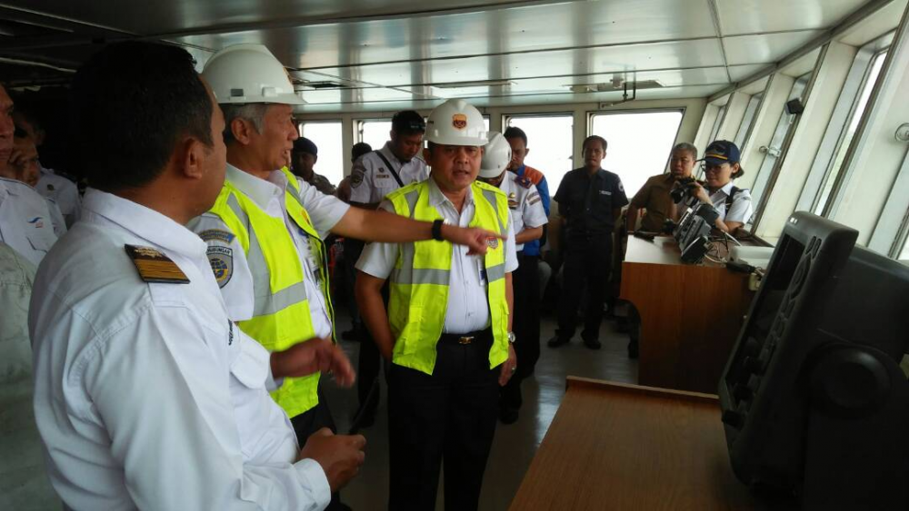 JELANG LEBARAN 2017 DITJEN HUBLA UJI PETIK KAPAL PENUMPANG 15/05/2017