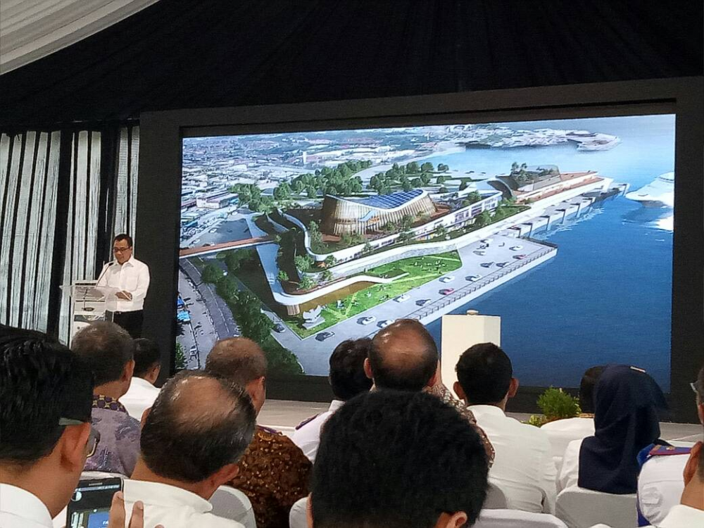 MENHUB APRESIASI PEMBANGUNAN DERMAGA DAN TERMINAL EKSEKUTIF DI MERAK DAN BAKAUHENI