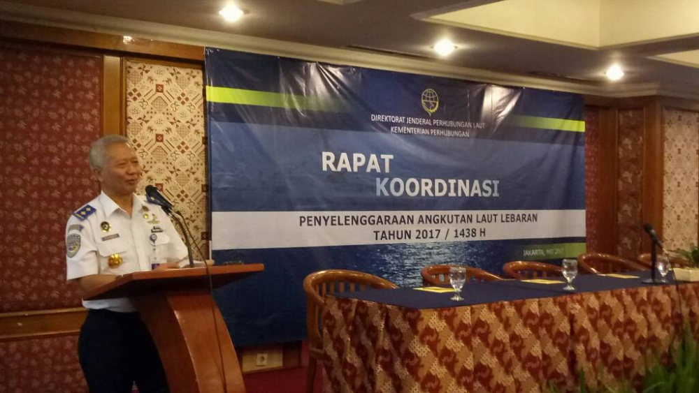 Ditjen Hubla Siapkan Aplikasi Pelaporan Angkutan Laut Online pada Penyelenggaraan Angkutan Lebaran