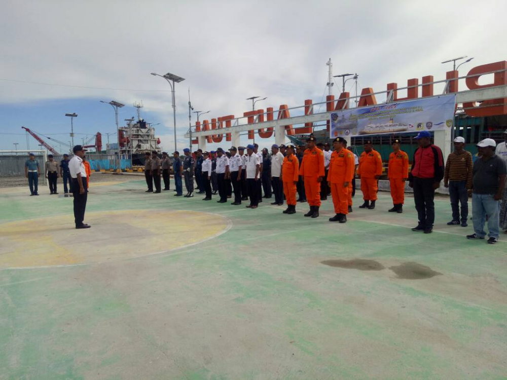 Jelang Dimulainya Angkutan Lebaran, UPP Tual Gelar Apel Siaga 06/06/201